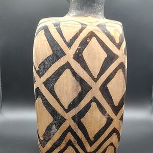 Geometric Patterned Vase